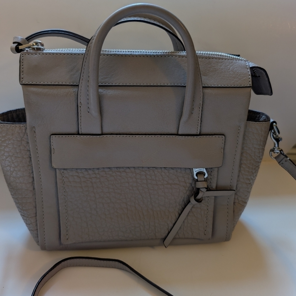 Coach BLEECKER LEATHER MINI RILEY CARRYALL J1393-27923 in VGUC